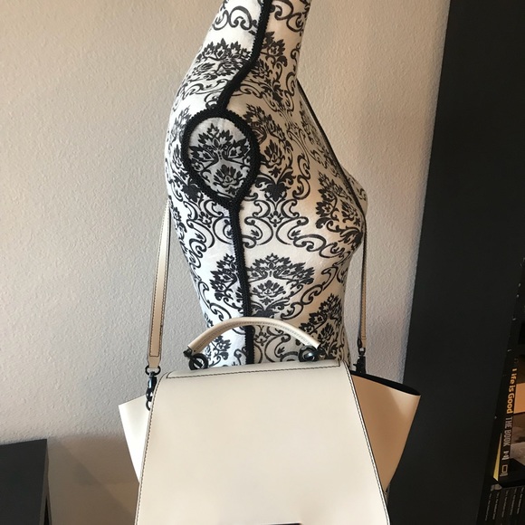 Zac Posen white leather crossbody bag - Picture 3 of 5